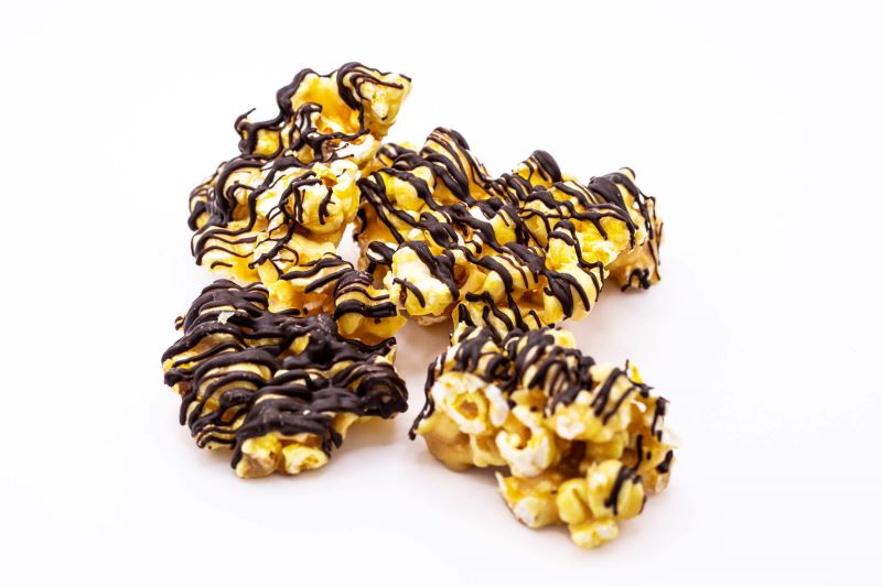 Caramel Corn w/ Dark Choc 6oz Bag - Hansel And Gretel Candy
