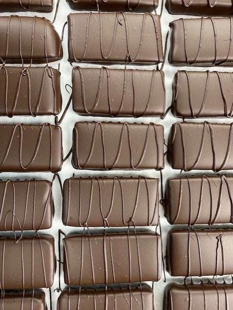 Chocolate Marzipan Bars