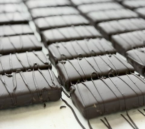 Chocolate Marzipan Bars