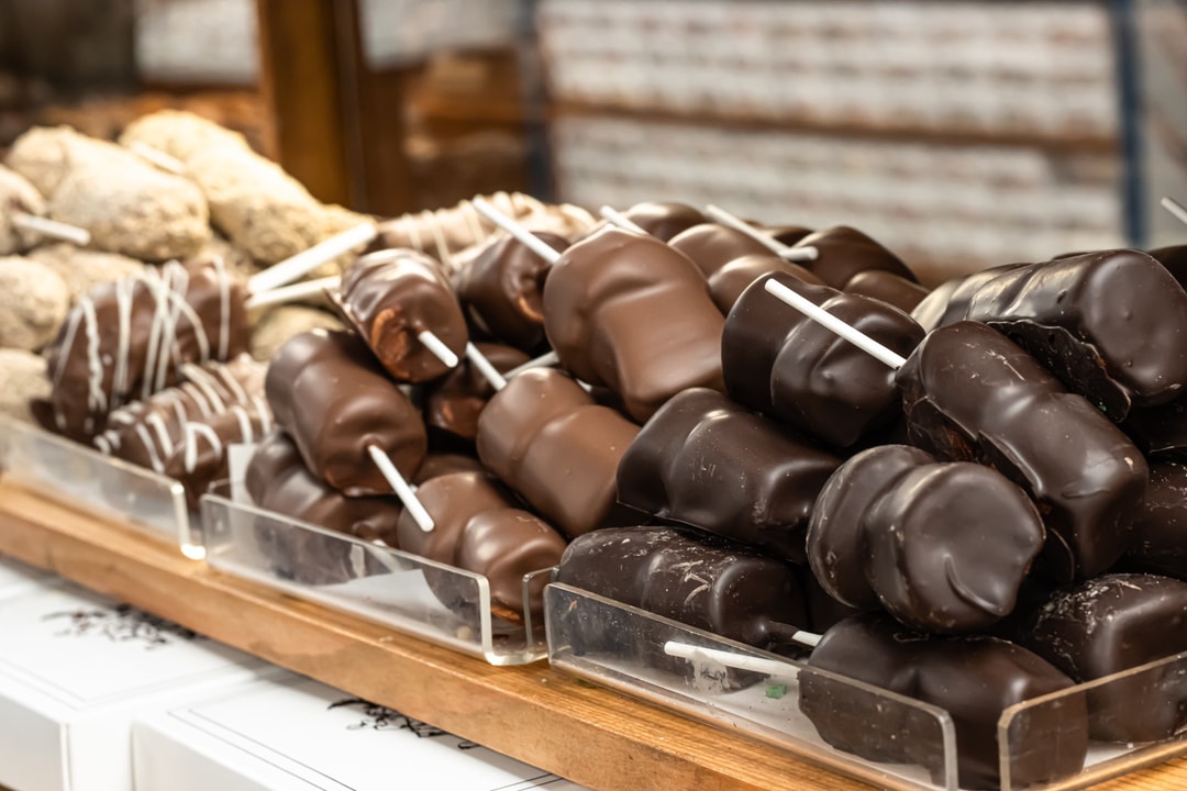 Handmade Mini Chocolate Covered Marshmallows at hansel and gretel candy kitchen helen ga