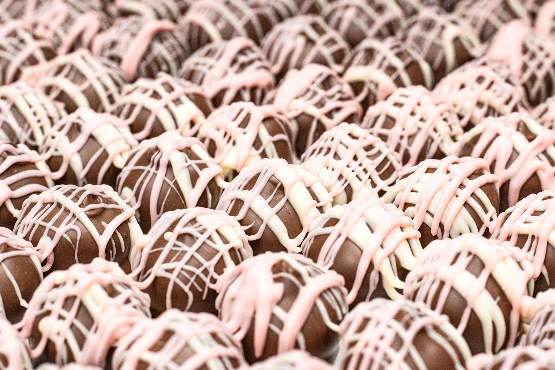  Creams Cooling on a tray at Hansel and Gretel Candy KItchen, Helen Georgia