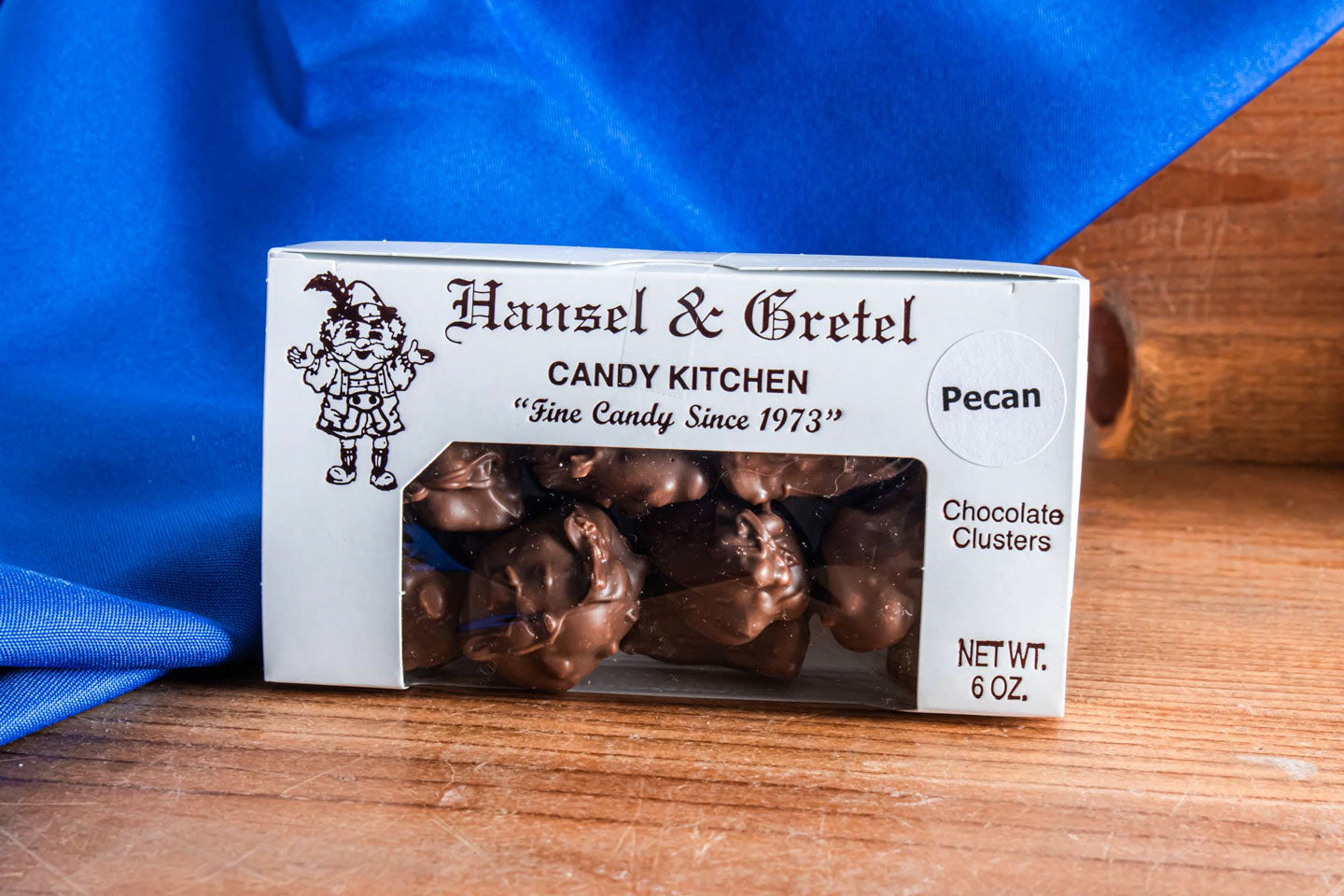 Hansel and Gretel Pecan Milk Chocolate Clusters from Hansel and Gretel Candy Kitchen Helen Georgia