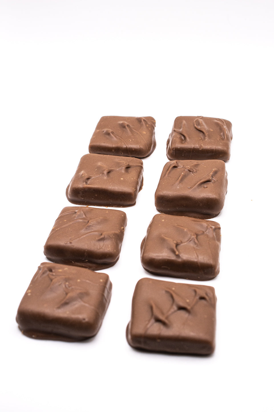 8 pieces of toffee from Hansel and Gretel Candy Kitchen, Helen Georgia