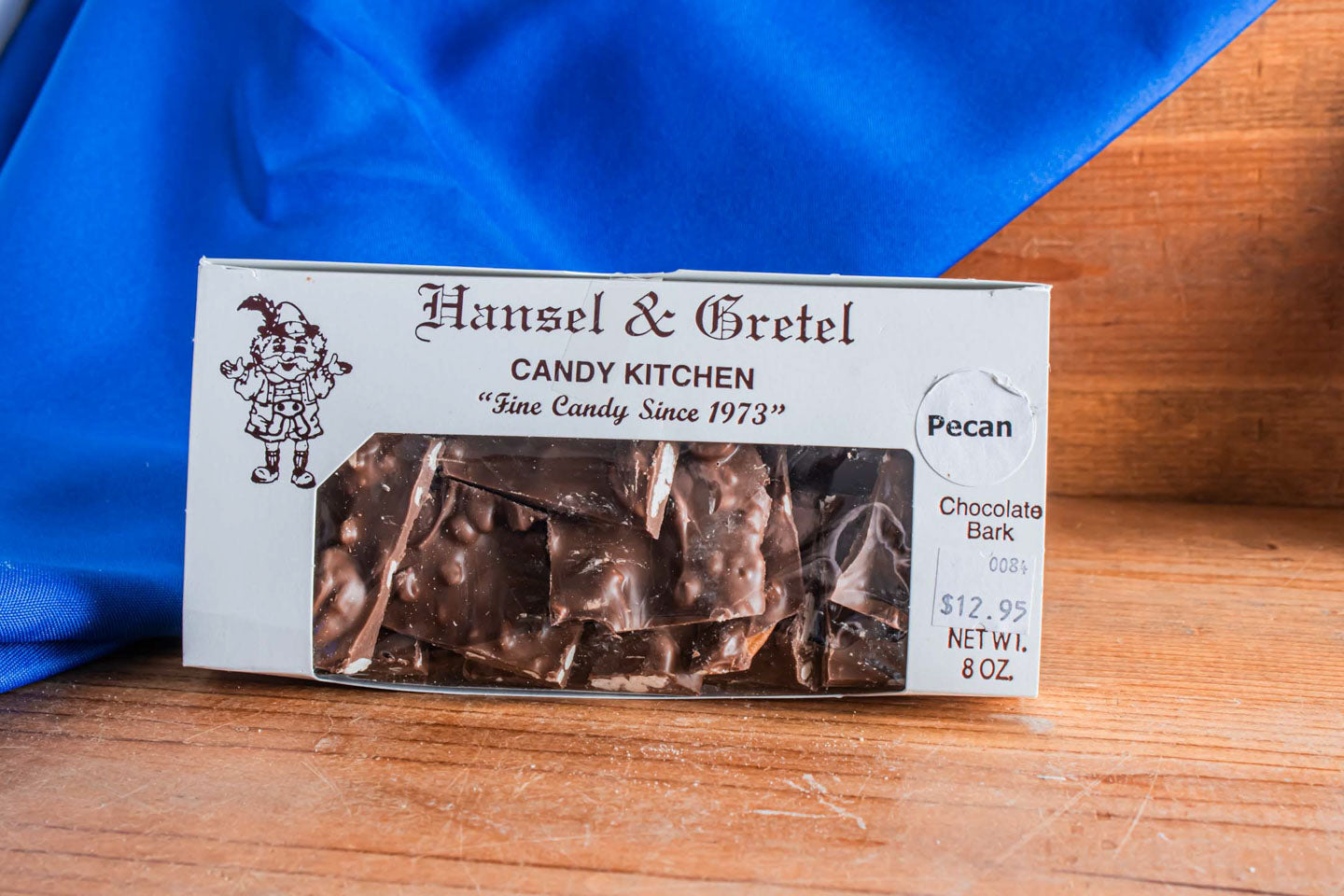 Hansel and Gretel Pecan Chocolate Bark Boxed