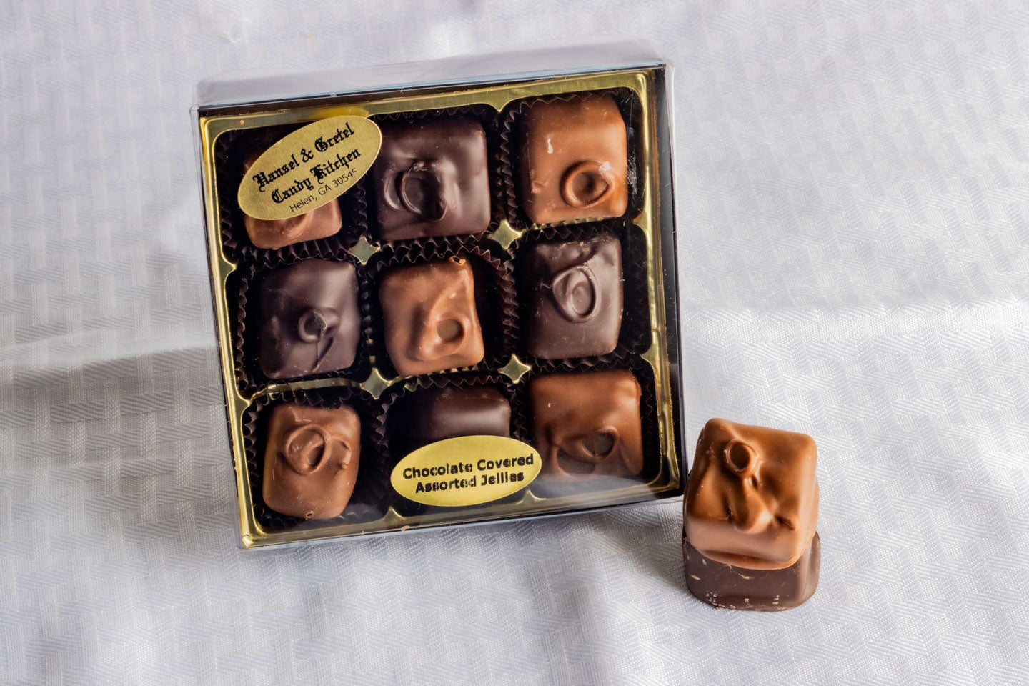 Hansel & Gretel 9pc Chocolate Covered Assorted Jellies