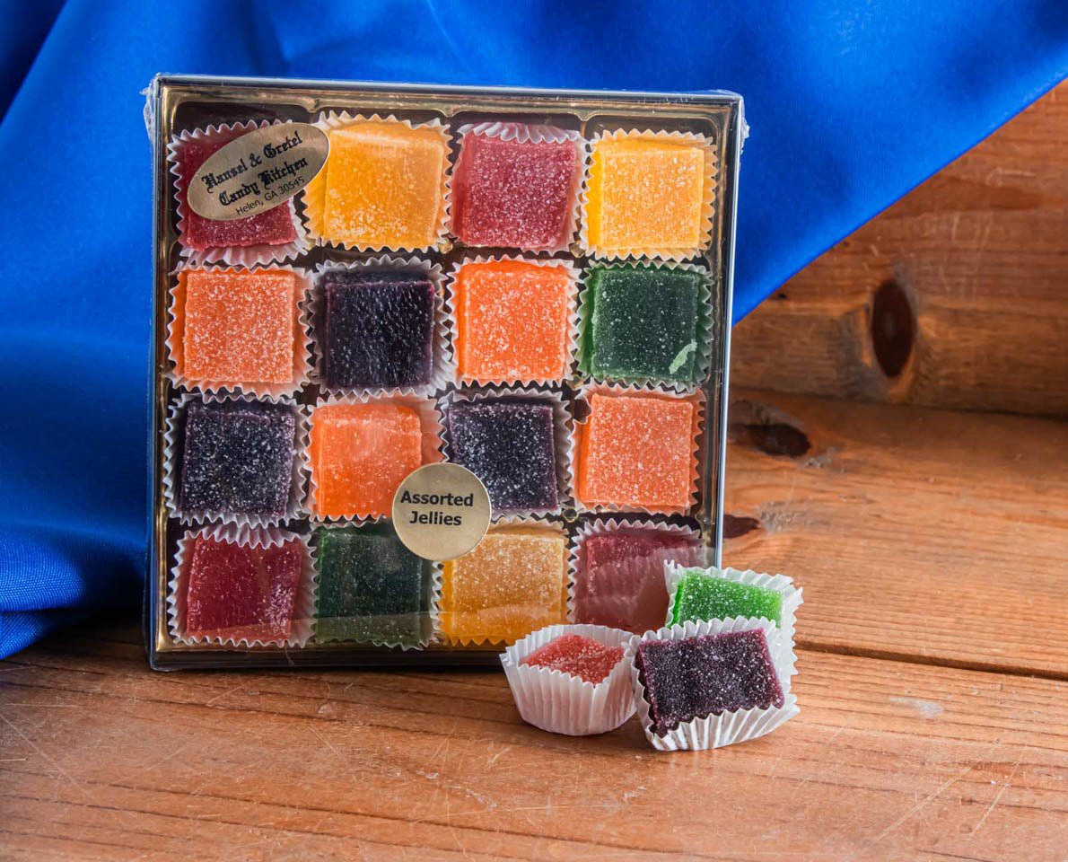 Hansel and Gretel 16pc Assorted Jellies Boxed, Helen Georgia