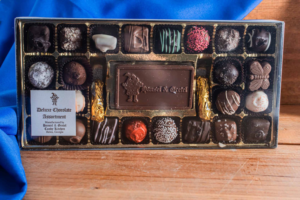 28pc Deluxe Chocolate Assortment from Hansel and Gretel Candy Kitchen