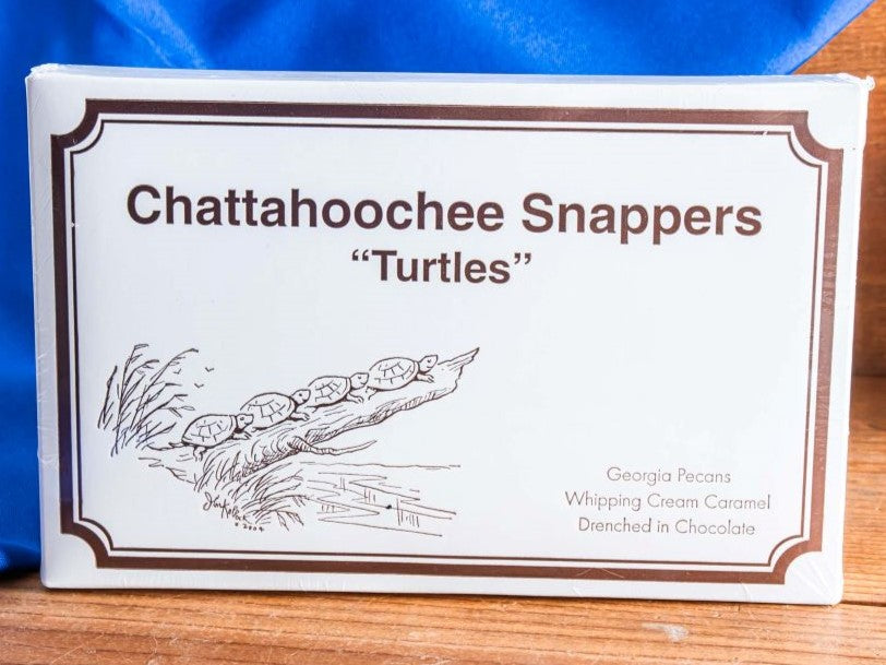Hansel and Gretel Chatatahoochee Snappers Box from Hansel and Gretel Candy Kitchen Helen Georgia