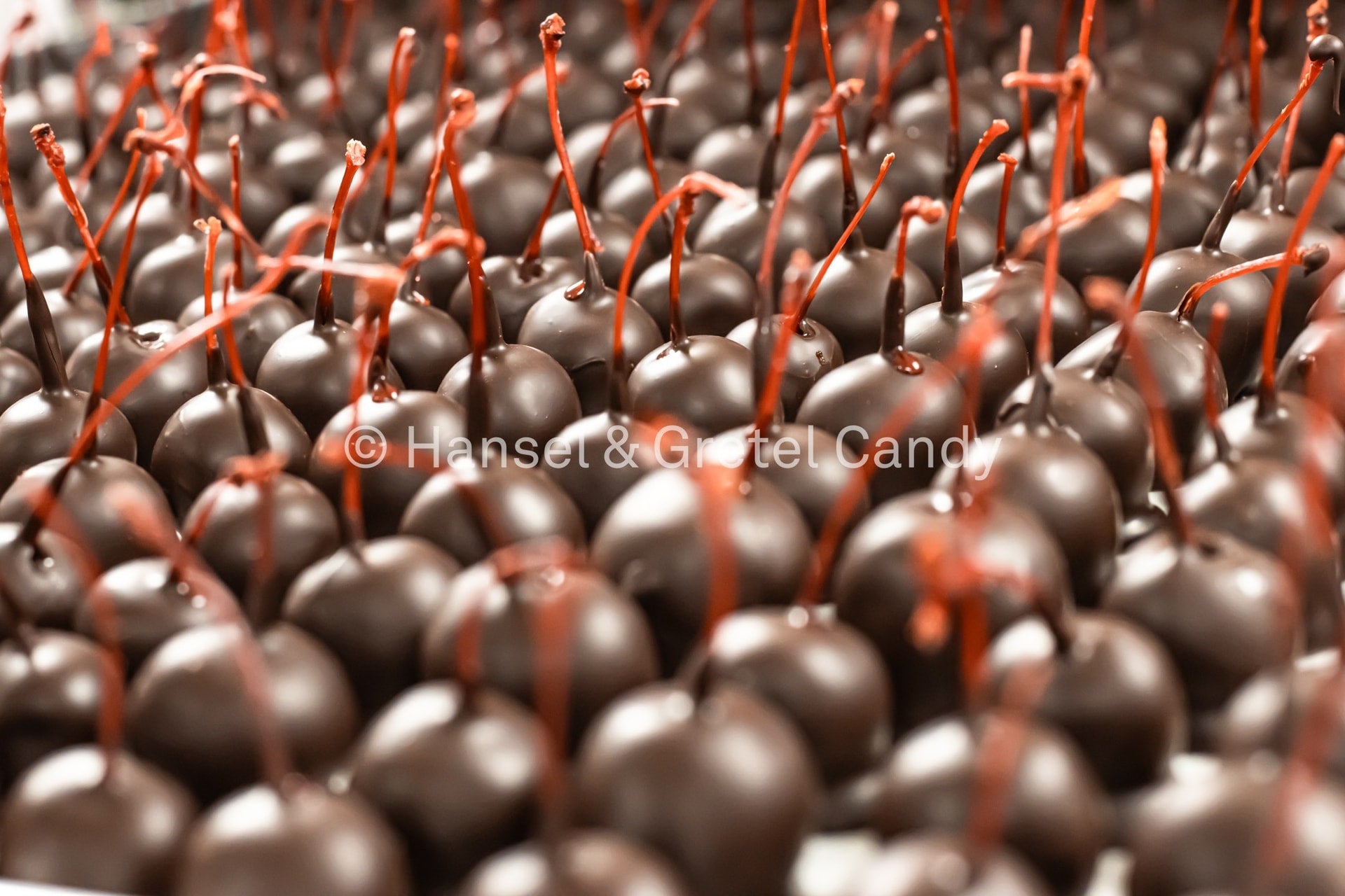 Hansel and Gretel Chocolate Covered Cherries Cooling