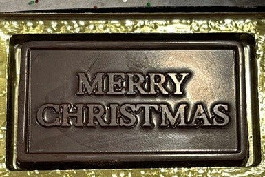 Stamped Merry Christmas Bar