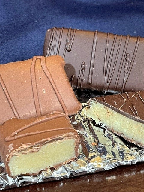 Chocolate Marzipan Bars