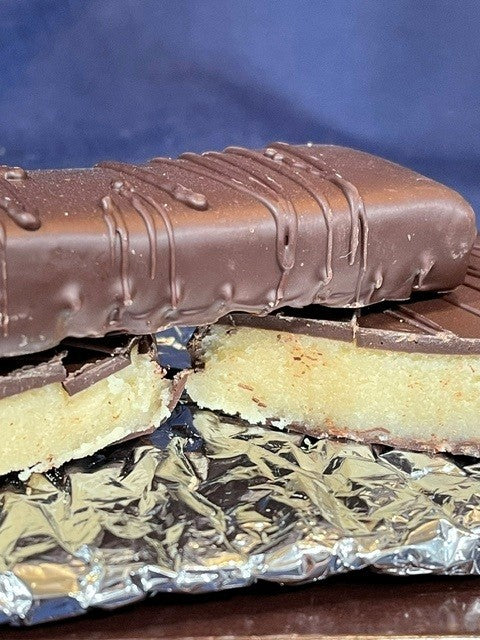 Chocolate Marzipan Bars
