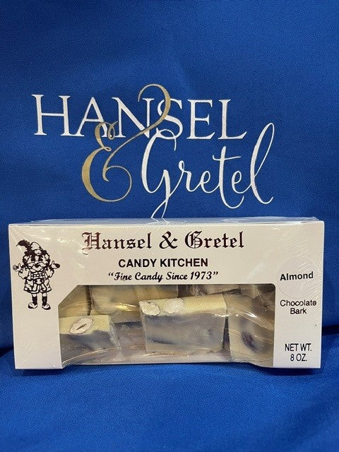 Almond Bark 8oz Box - Hansel And Gretel Candy Kitchen - Helen GA