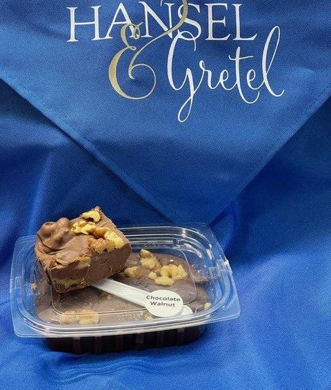 Chocolate Walnut Butter/Cream Fudge 1/2lb Hansel and Gretel Candy Kitchen Helen Georgia