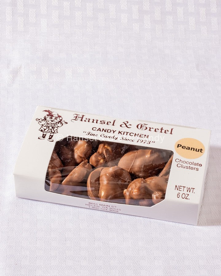 Peanut Clusters 6oz Box Milk Chocolate from Hansel and Gretel Helen Georgia