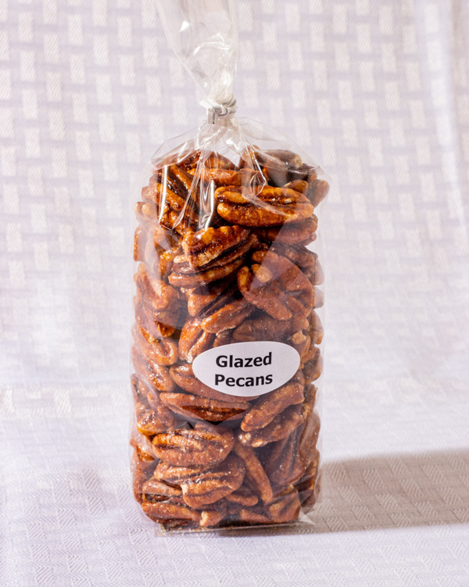 Glazed Pecans 8oz Bag from Hansel and Gretel Candy Kitchen Helen Georgia