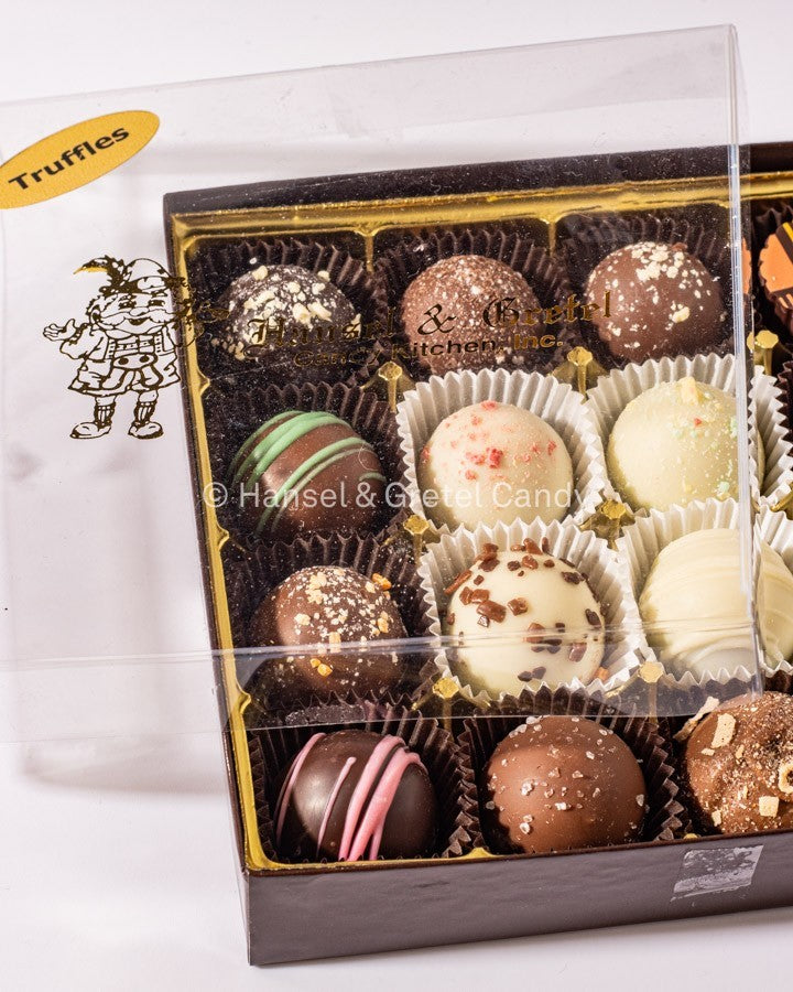 16pc Pre Packaged Assorted Truffles - Hansel And Gretel Candy