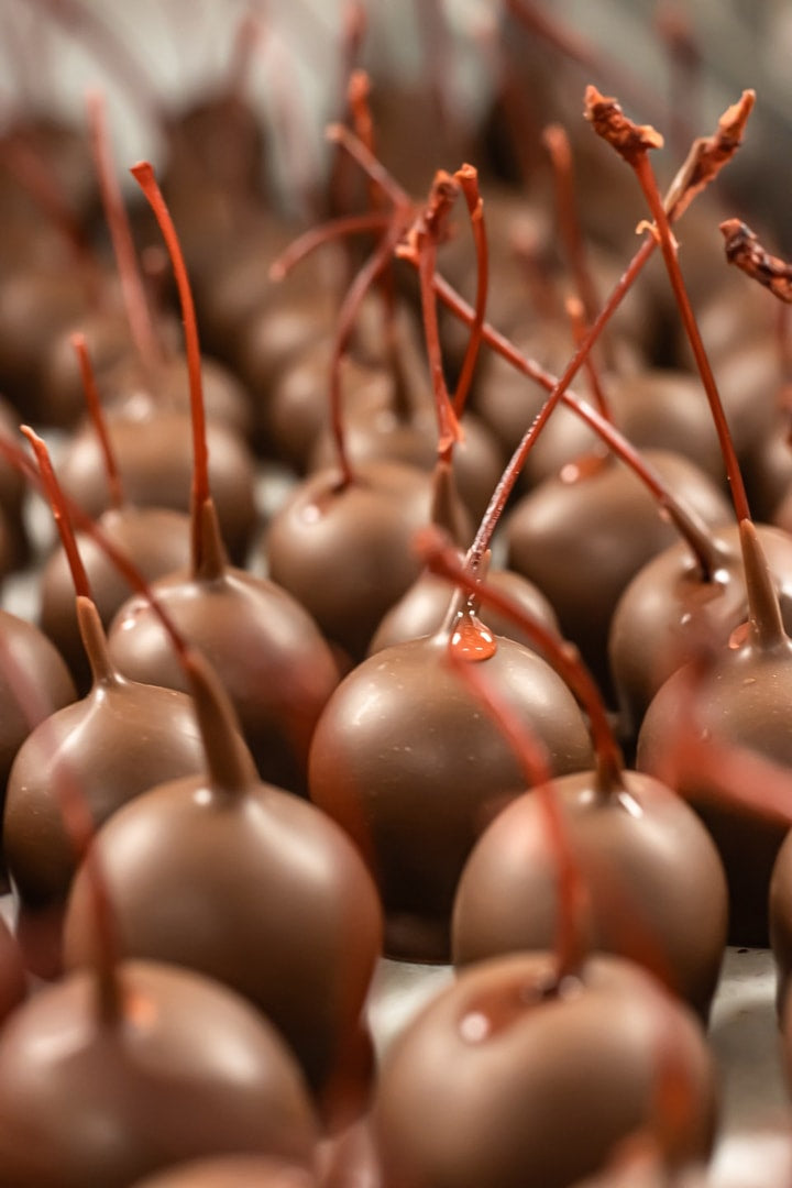 Hansel & Gretel Chocolate Covered Cherries Cooling